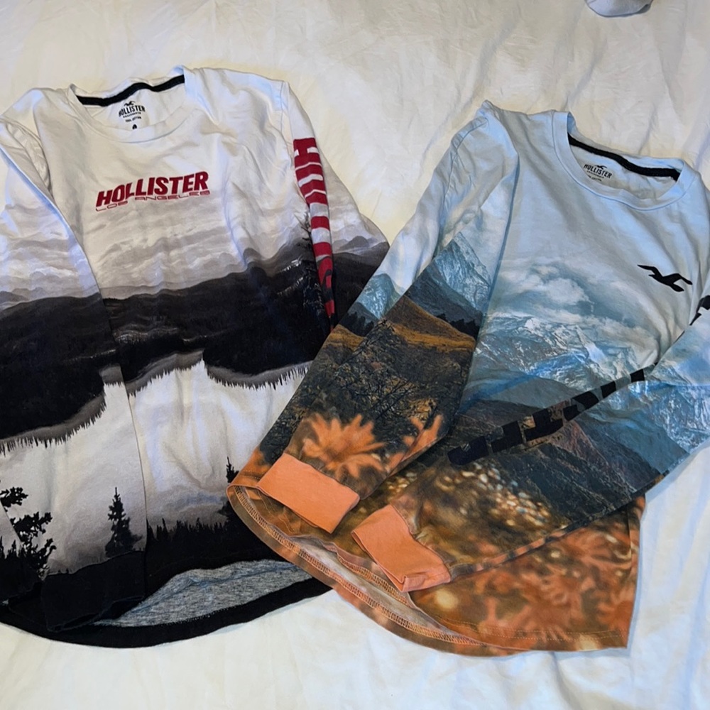 Hollister long sleeve shirts